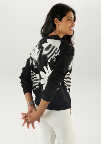 Aniston SELECTED Pullover in Schwarz