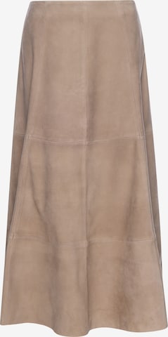 DreiMaster PREMIUM - Falda en beige: frente