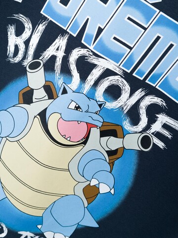 T-Shirt 'Jis Pokemon' NAME IT en bleu