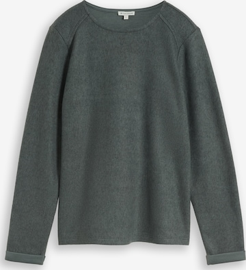 TOM TAILOR Sweater in Green: front