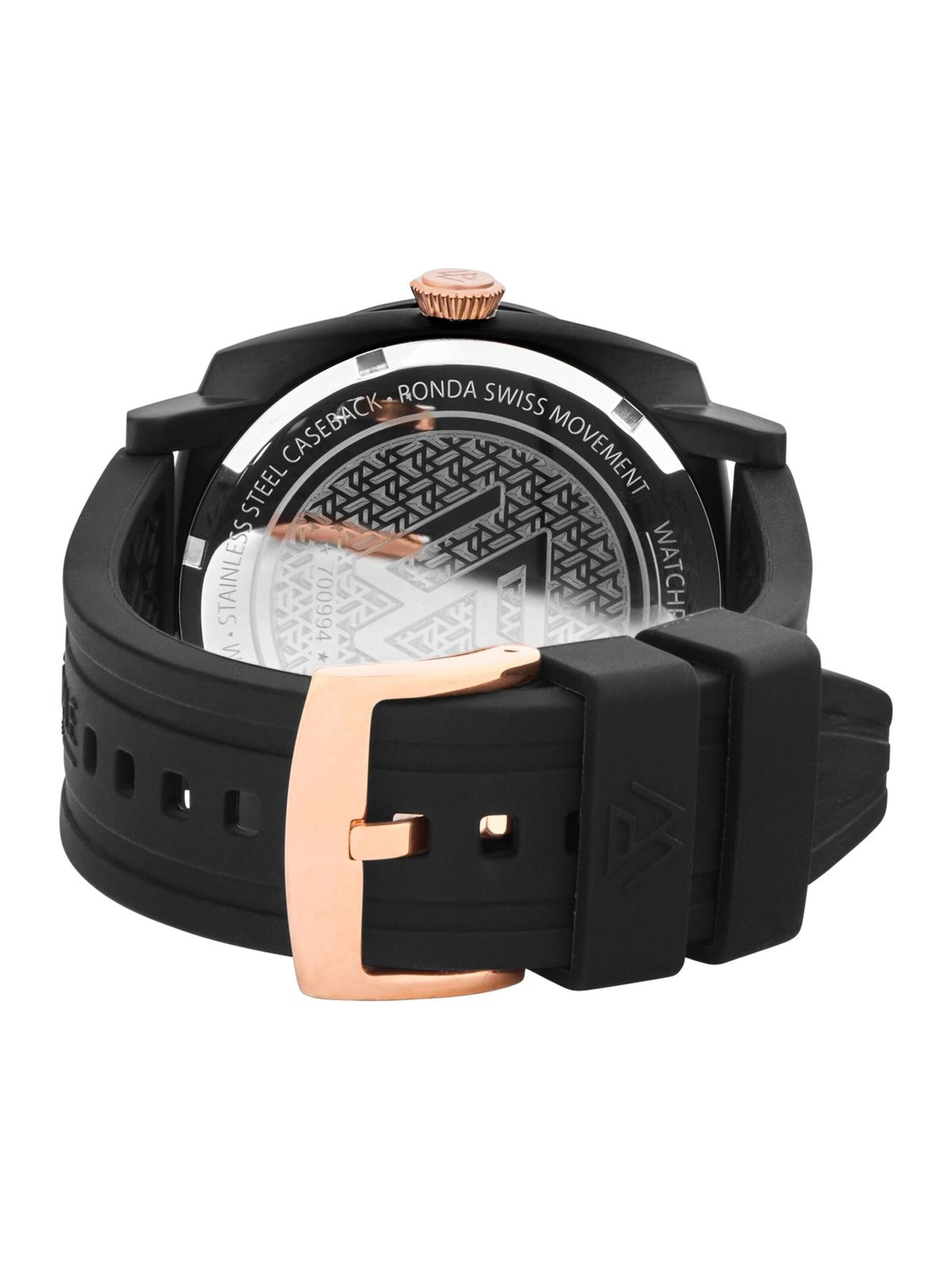 Watchpeople Analoog horloge in Zwart