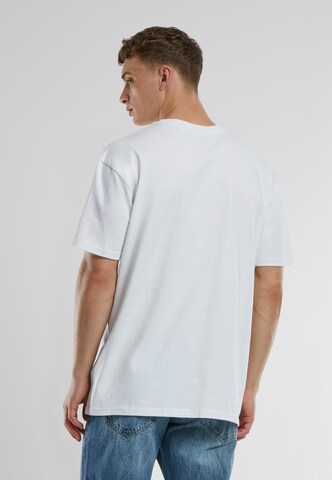 Urban Classics T-Shirt 'Cursive Bold' in Weiß