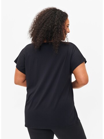 T-shirt fonctionnel 'ABASIC' Active by Zizzi en noir