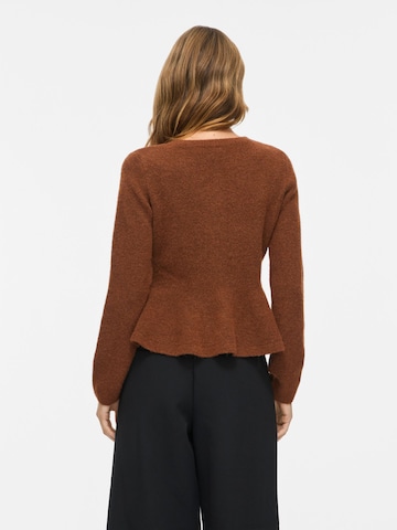 VILA Strickjacke 'VILuna' in Braun