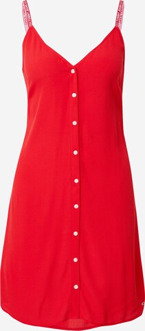 Tommy Jeans Καλοκαιρινό φόρεμα σε κόκκινο: μπροστά