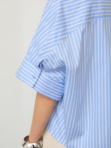 co'couture - Camiseta ' KaieCC Stripe SS ' en azul