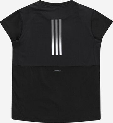 ADIDAS SPORTSWEAR Sportshirt 'Aeroready 3-Stripes' in Schwarz