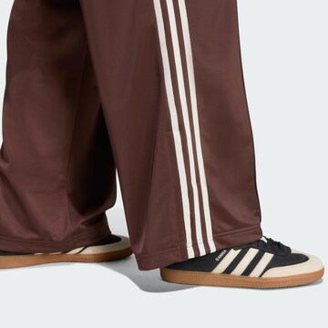 ADIDAS ORIGINALS Wide Leg Hose 'Adicolor Classic Firebird' in Braun