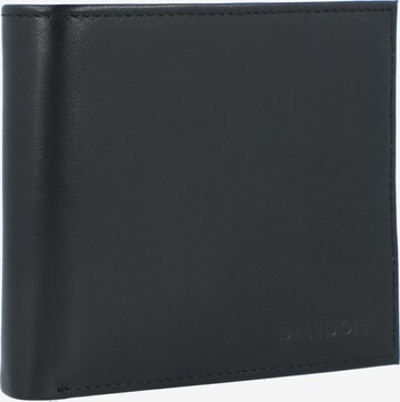 Davidoff Essentials Geldbörse Leder 11,5 cm in Schwarz