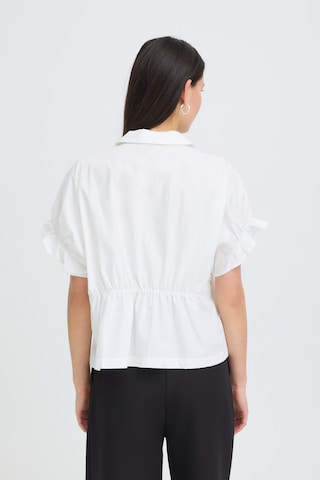 Chemisier ' IHSAMI ' ICHI en beige