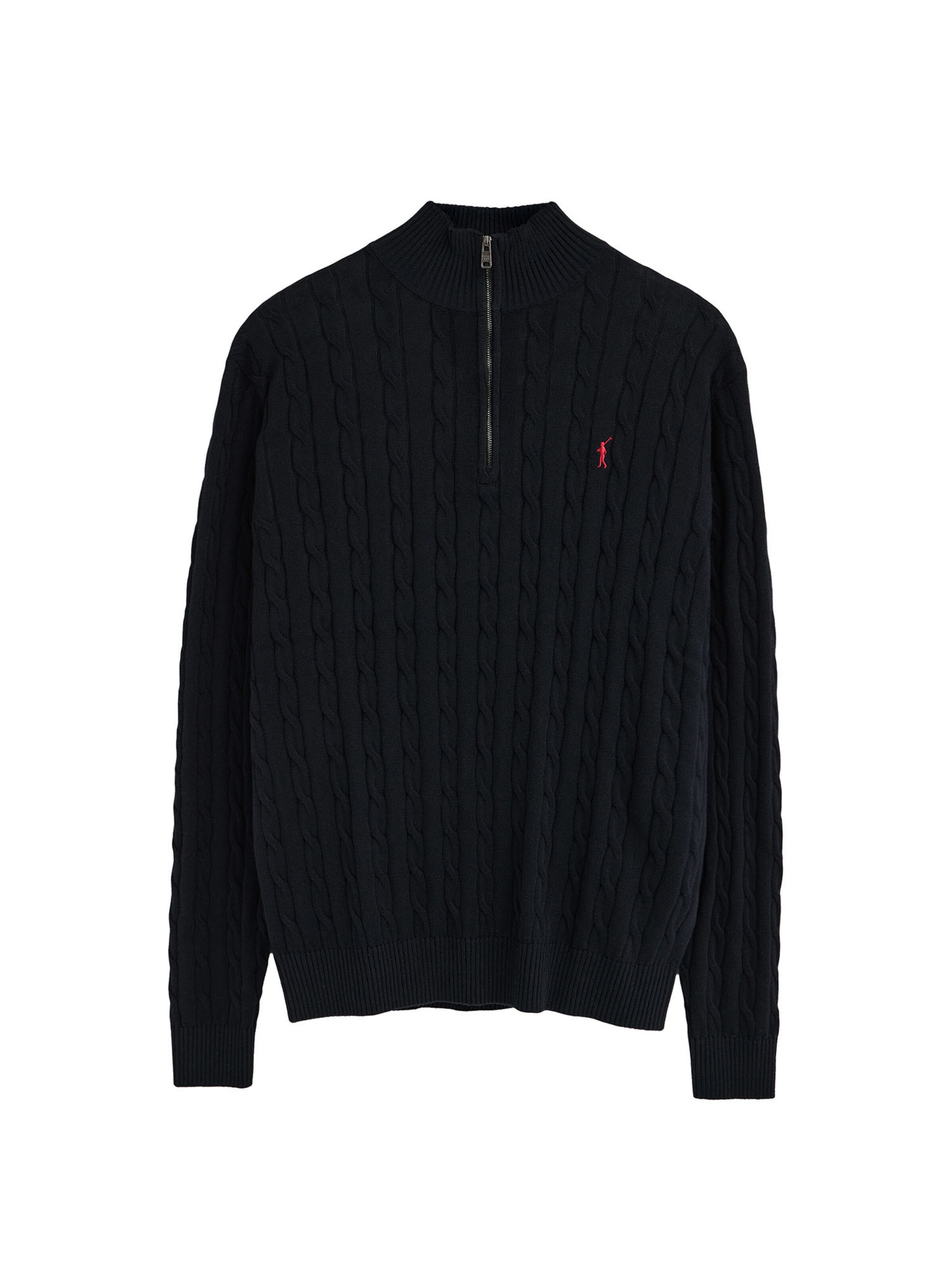 Polo Club Pullover 'Rigby Go' in Blau: Vorderseite