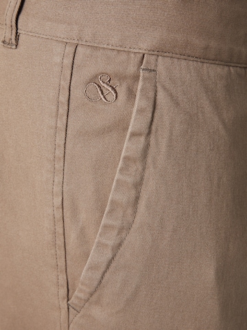 SCOTCH & SODA - Slimfit Pantalón chino 'Seasonal Сore' en marrón