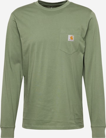 Tricou de la Carhartt WIP pe verde: față