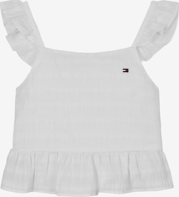 Top di TOMMY HILFIGER in bianco: frontale