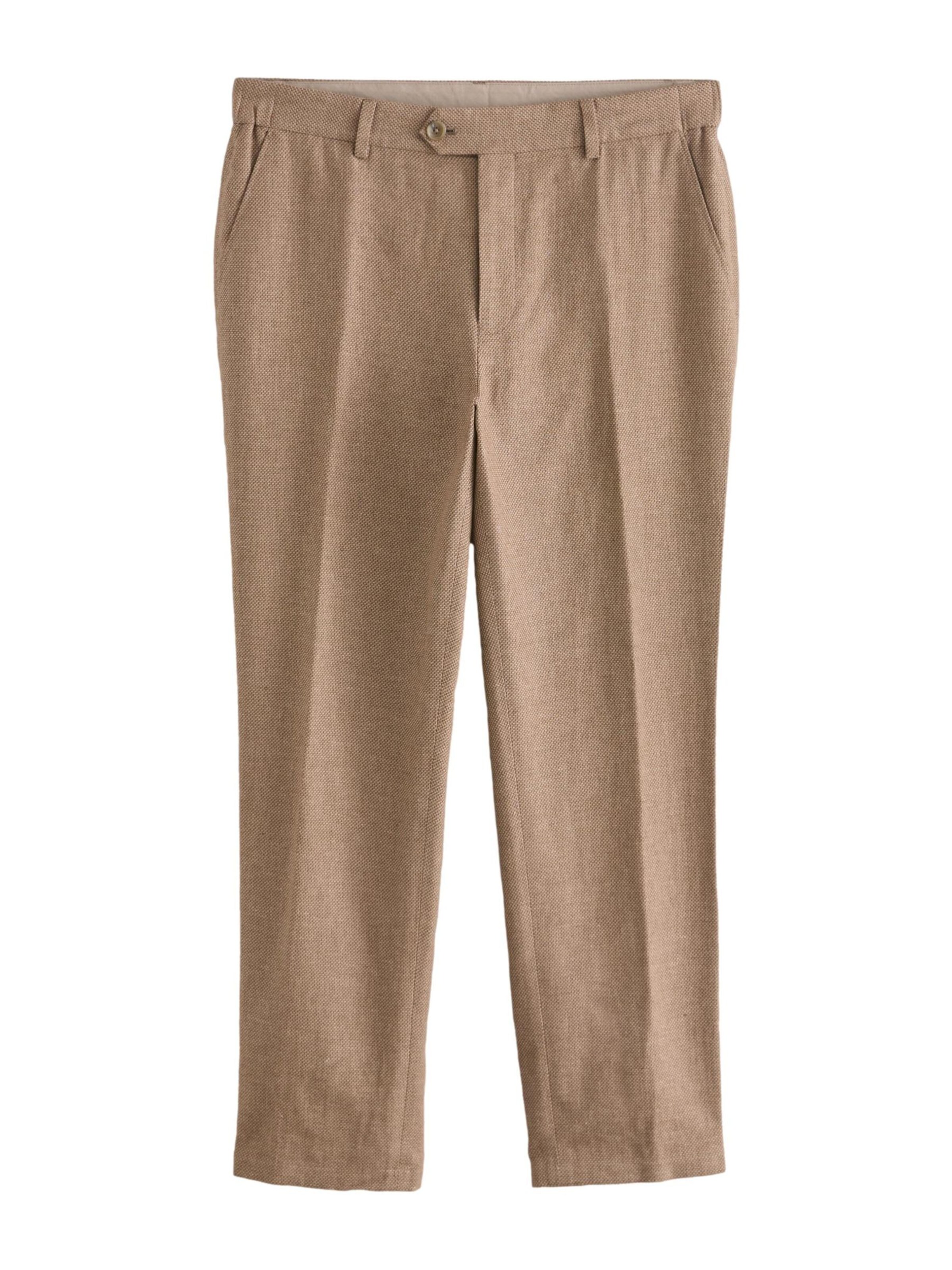 Next Ráncos nadrág - barna: elől