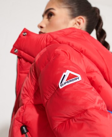 Superdry Between-Season Jacket 'Fuji' in Red