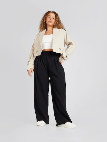 Wide leg Pantaloni con pieghe 'Gemma' di CITA MAASS co-created by ABOUT YOU in nero