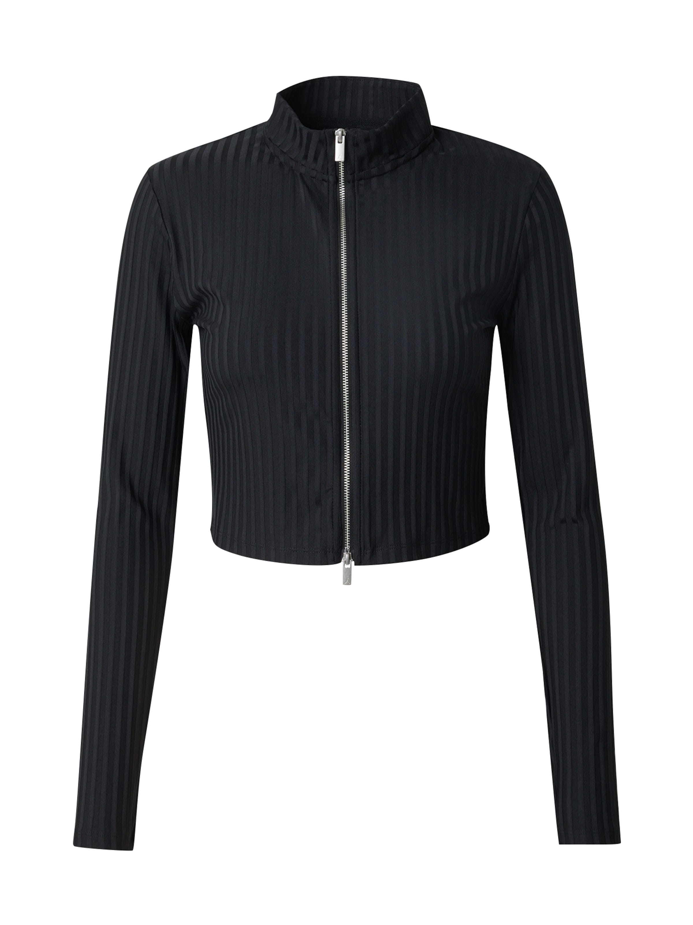 T-shirt Jordan en noir : devant