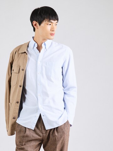 Hackett London Slim fit Koszula w kolorze niebieski: przód