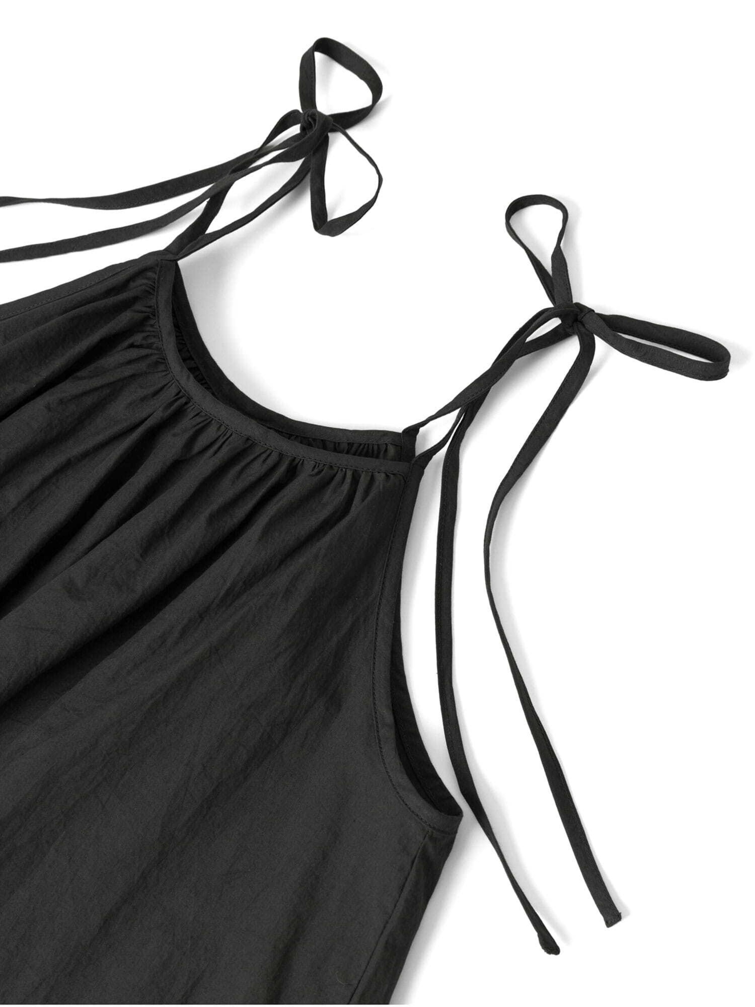 STUDIO FEDER Top in Schwarz