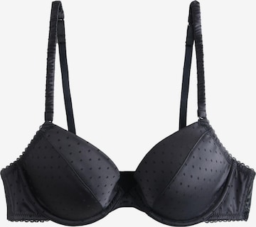 Next Пуш-ап Бюстгальтер в Черный: спереди