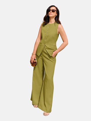 Vestă de costum de la Friends Like These pe verde: față
