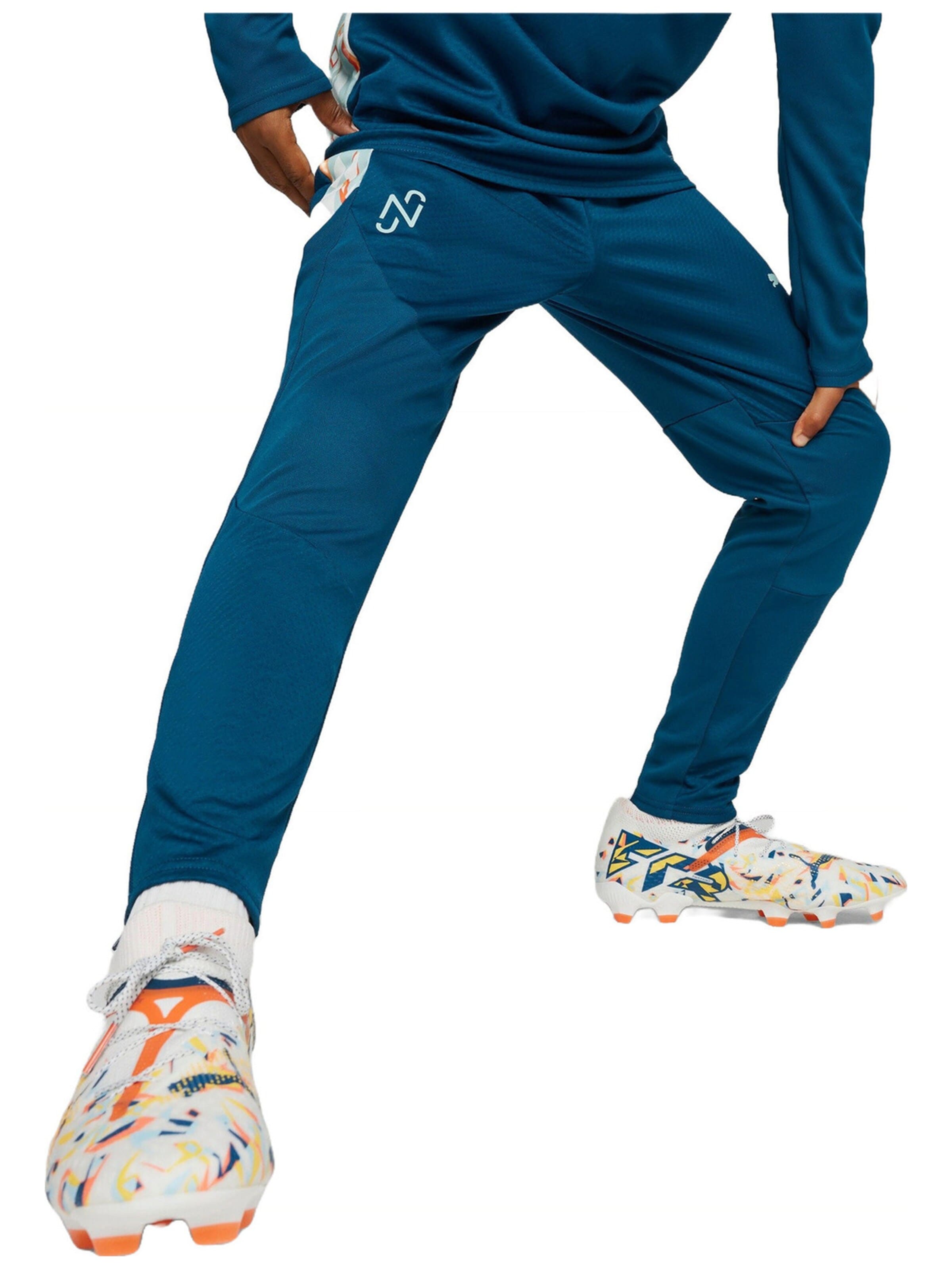 PUMA Regular Sportbroek 'Puma Neymar Jr Creativity Training Pants Jr' in Blauw: voorkant