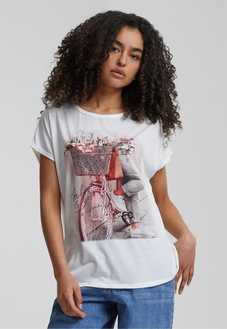 Cloud5ive Tričko – bílá: přední strana