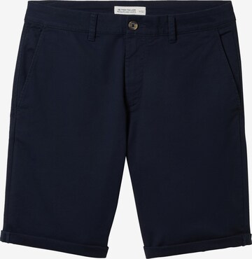 regular Pantaloni chino di TOM TAILOR in blu: frontale