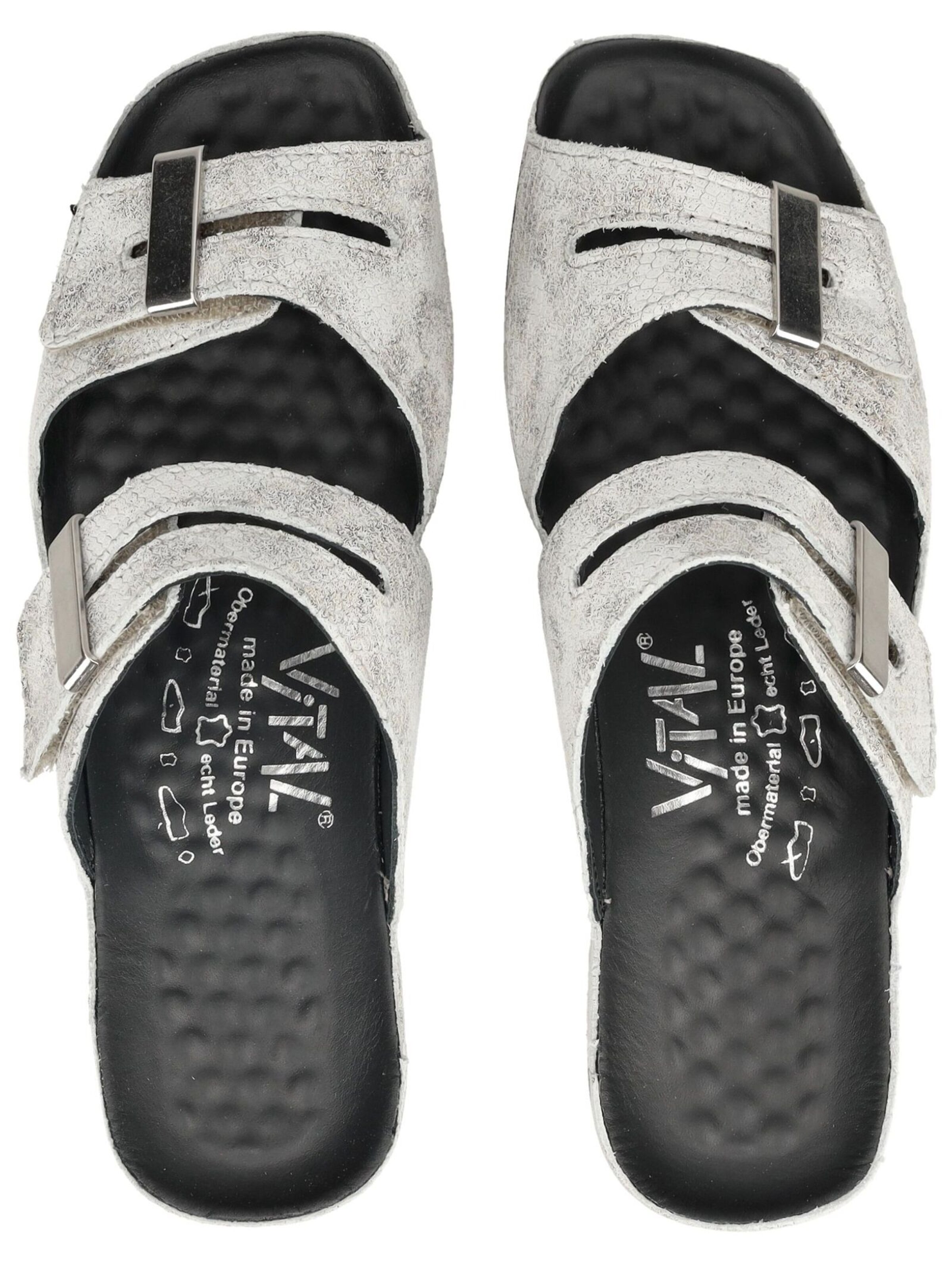 vital Pantolette in Grau