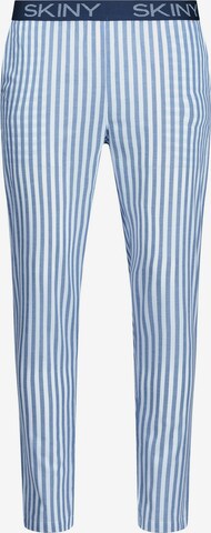 Pantaloncini da pigiama di Skiny in blu: frontale