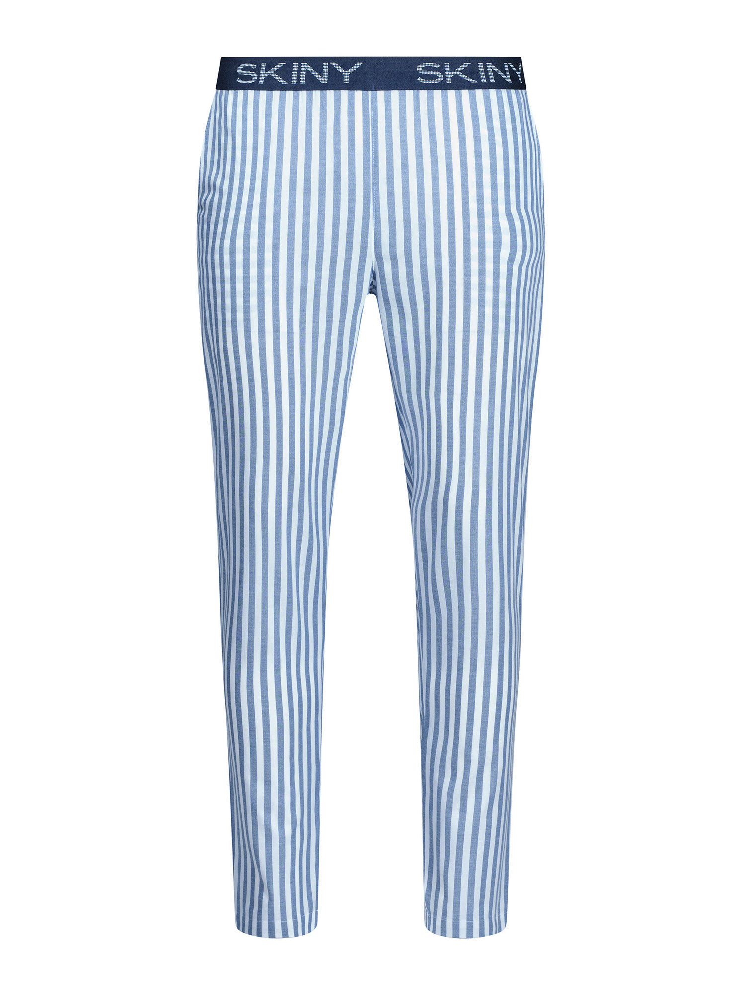 Bielizna Odzież Skiny Spodnie od piżamy w kolorze Jasnoniebieskim 