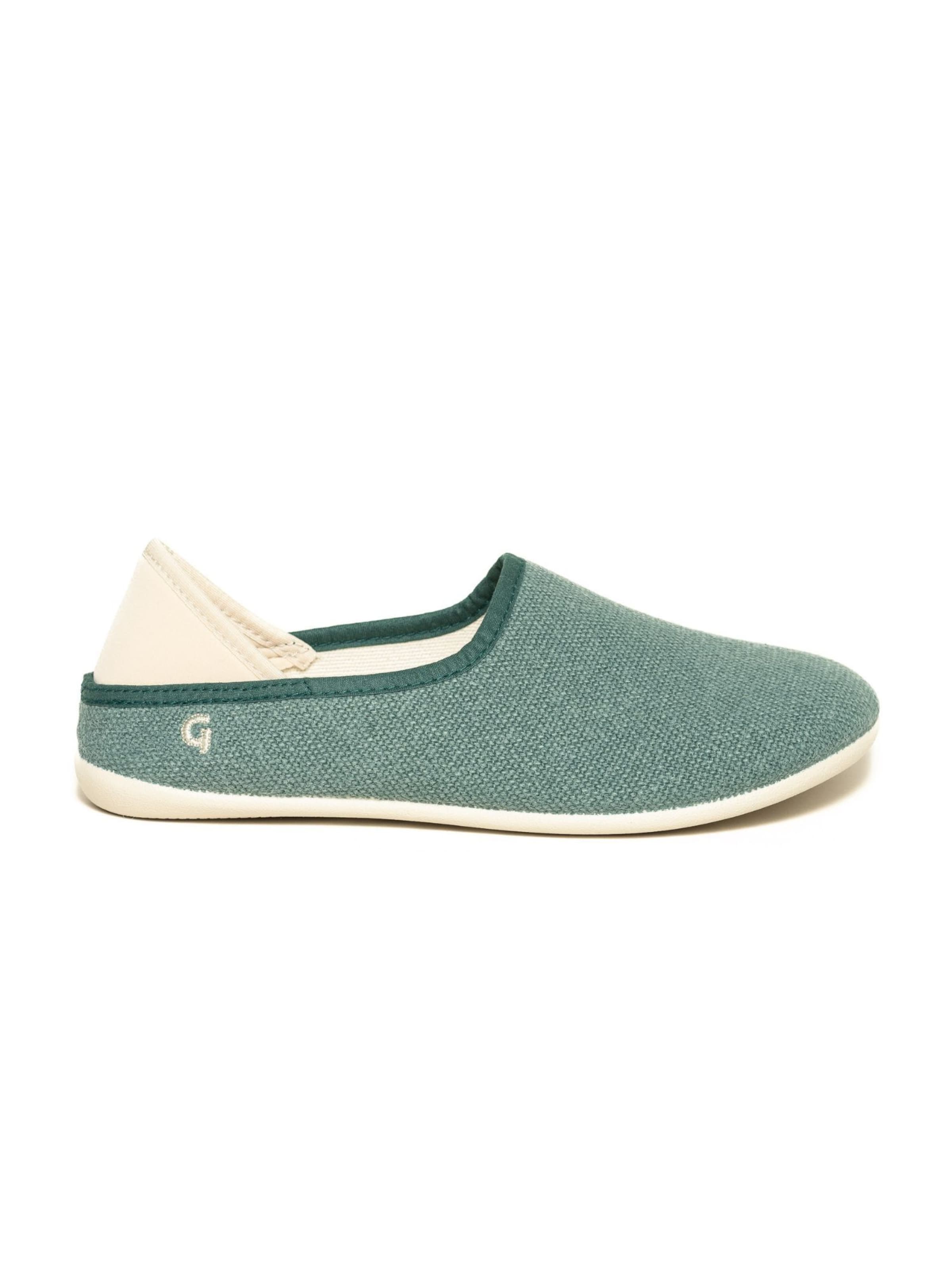 Gottstein Espadrilles 'Espadrille Linen Slip-On'‌‌‌‌‌‌‌ in Grün
