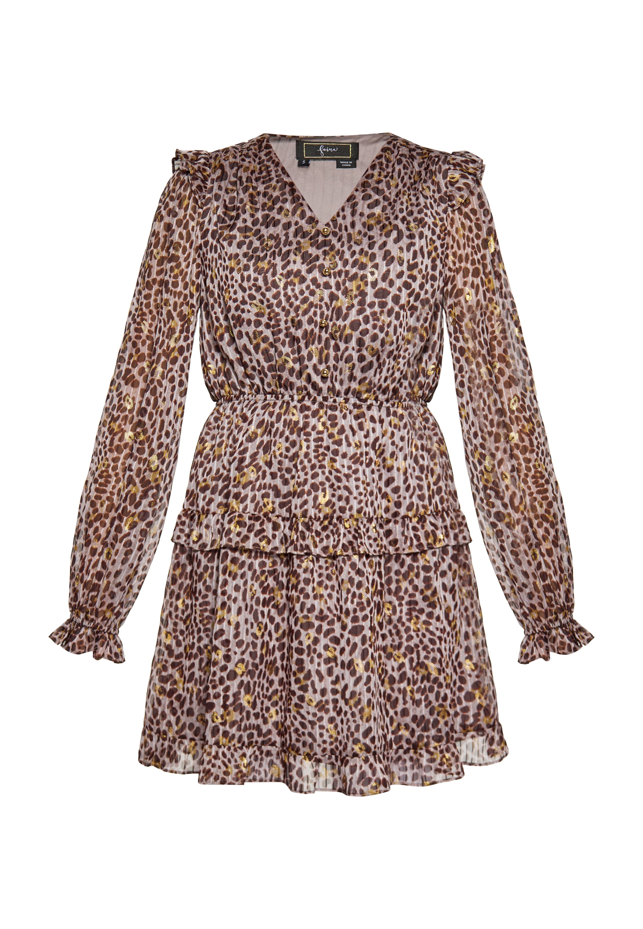 faina Платье в Коричневый: спереди