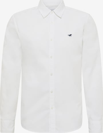 MUSTANG Regular Fit Hemd ' Style Canton ' in Weiß: Vorderseite