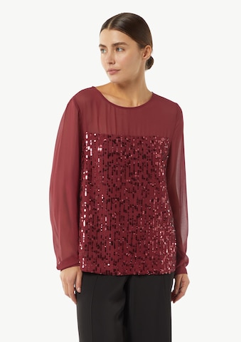 COMMA Bluse in Rot: Vorderseite