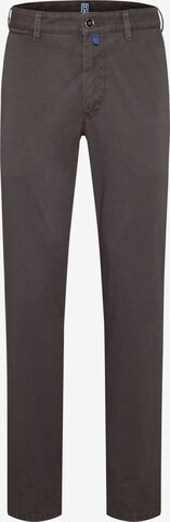 Regular Pantalon chino MEYER en gris : devant