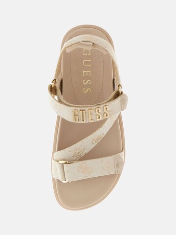 GUESS Sandals 'Fetta' in Beige
