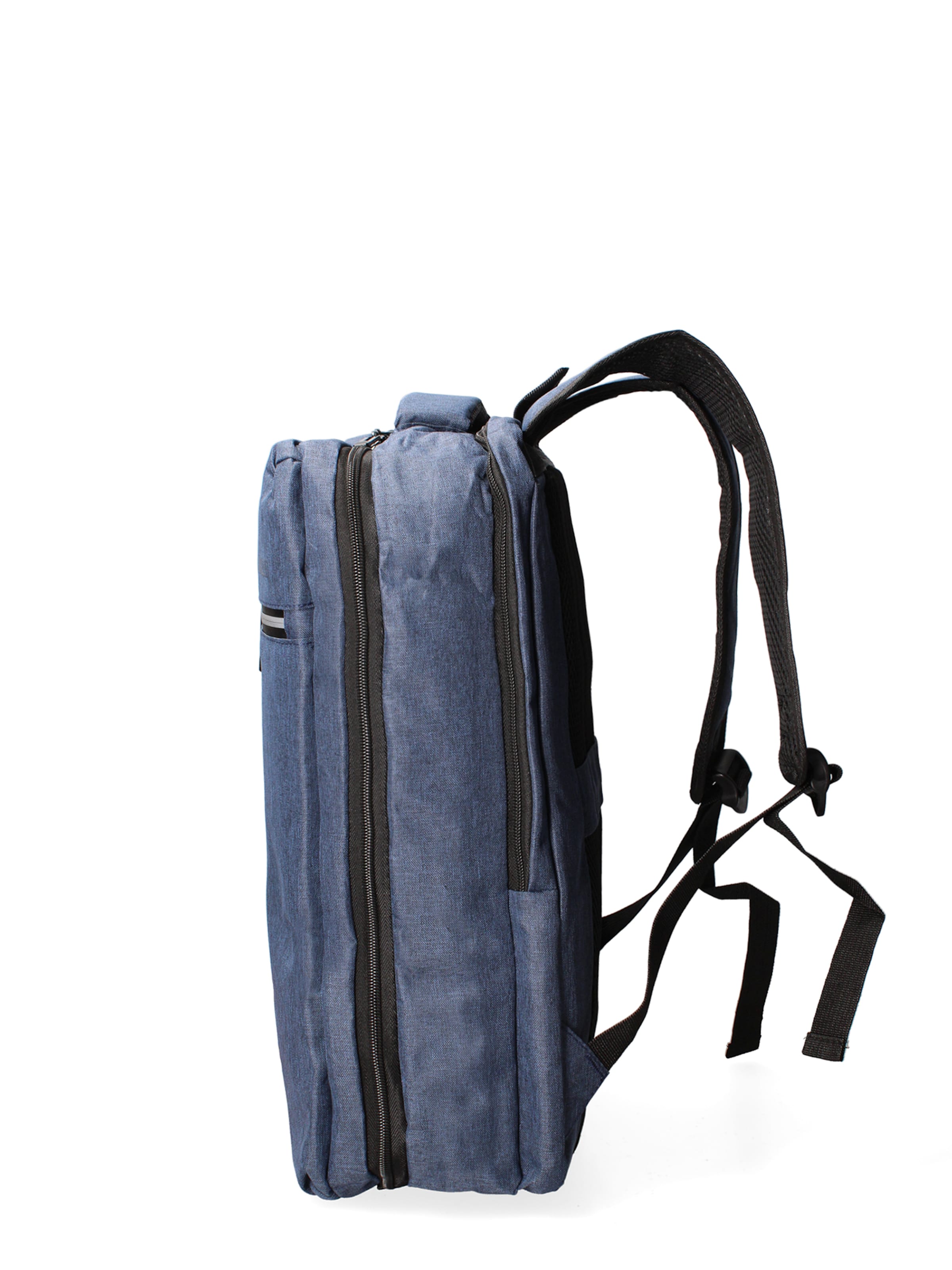 Zaino 'Zaino Unisex Nylon 100% con Zip e Tasche Multifunzionali - B Cavalli' di B. Cavalli in blu