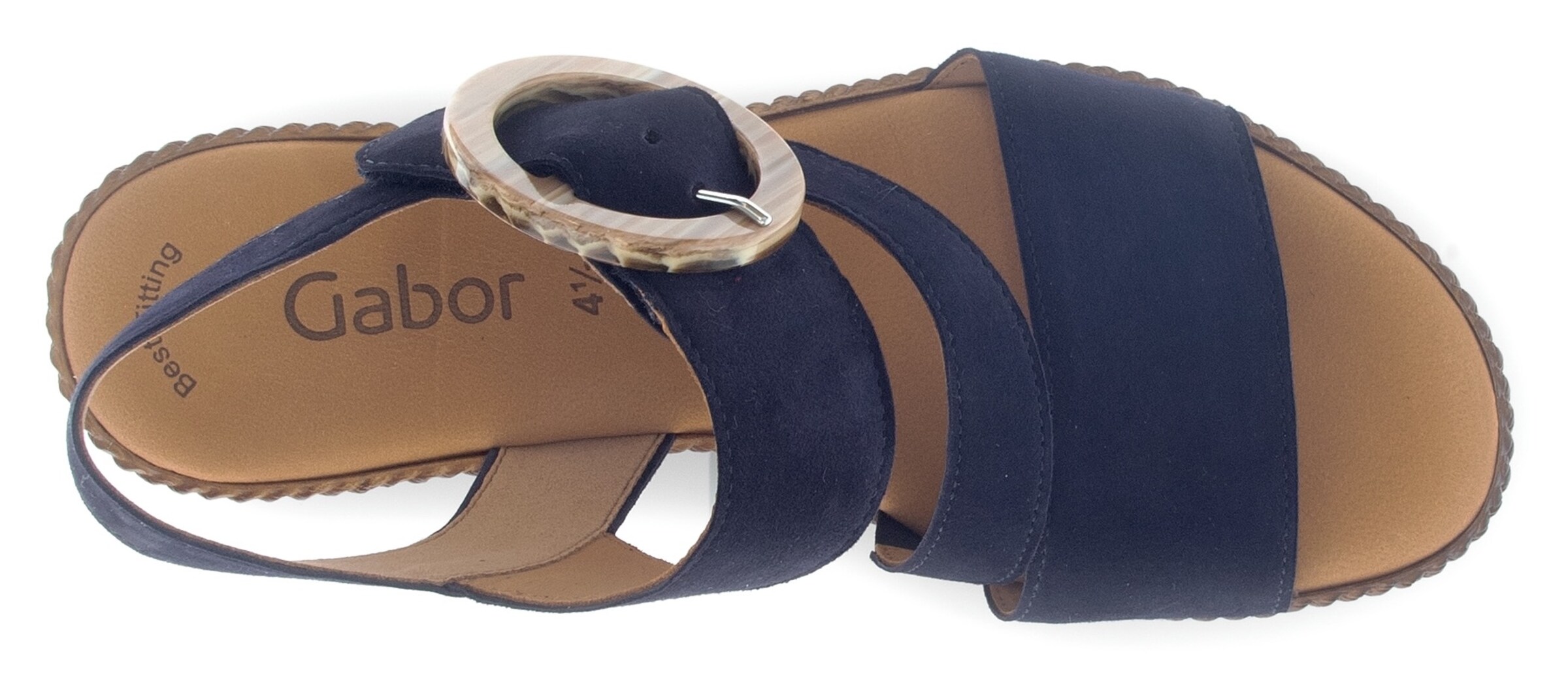 GABOR Strap Sandals in Blue