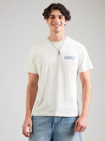 GUESS JEANS - Camiseta en blanco