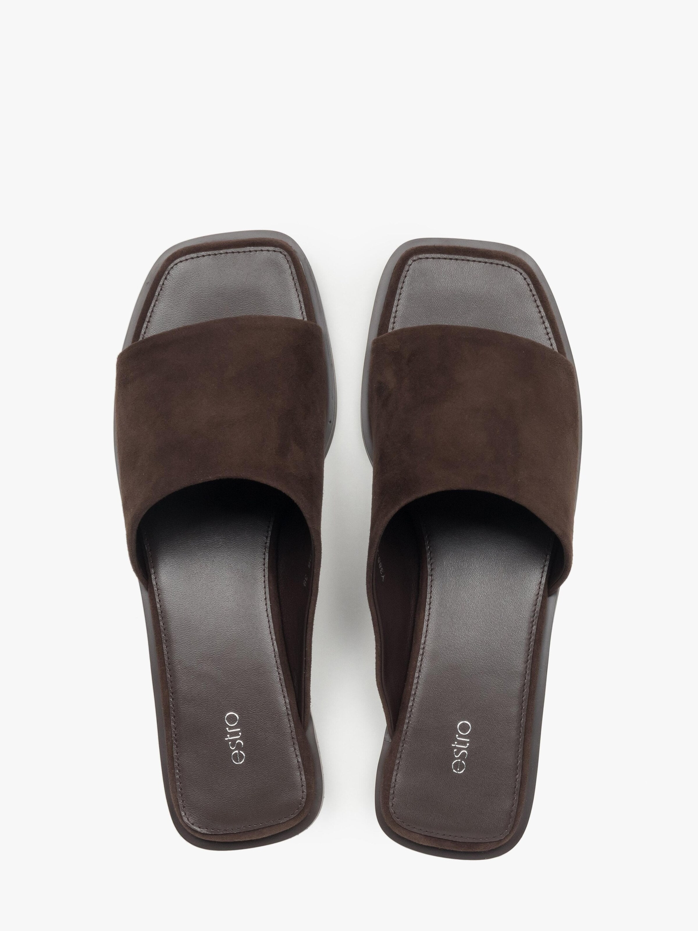 Estro Sandals '385-28' in Brown