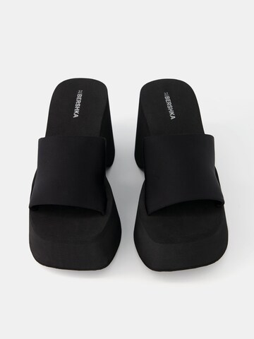 Mule Bershka en noir