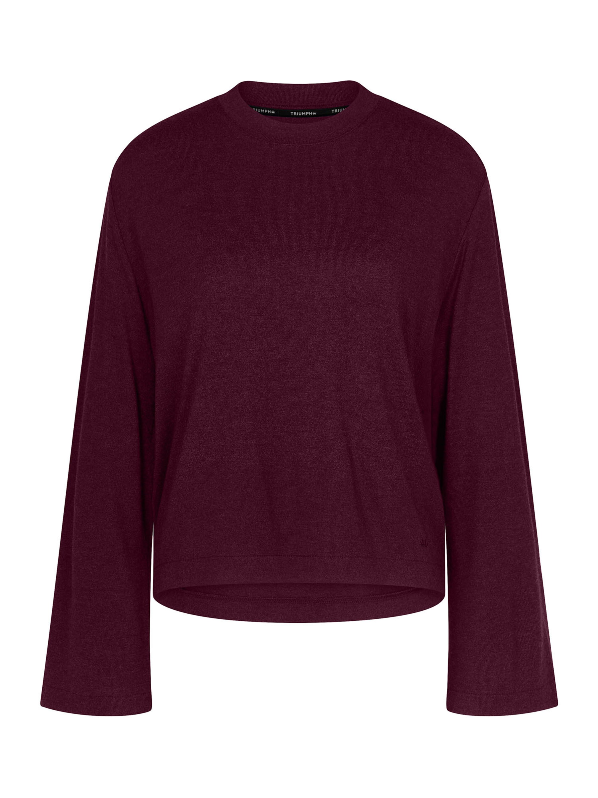 TRIUMPH Shirt ' Red Label Cozy Comfort ' in Red: front