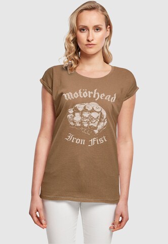 T-shirt 'Motorhead - Iron Fist' Merchcode en vert : devant