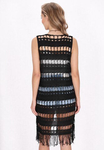 IZIA Knitted vest in Black