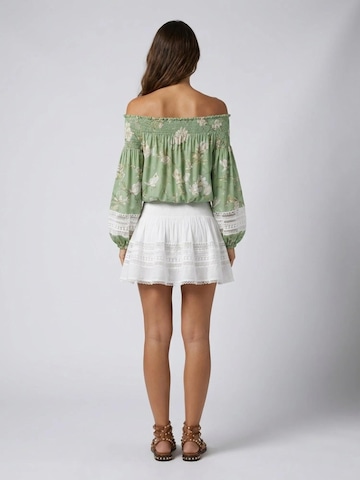 Miss June Top 'Blouse manches longues Gia' in Groen
