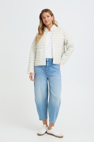 Veste mi-saison Fransa en blanc