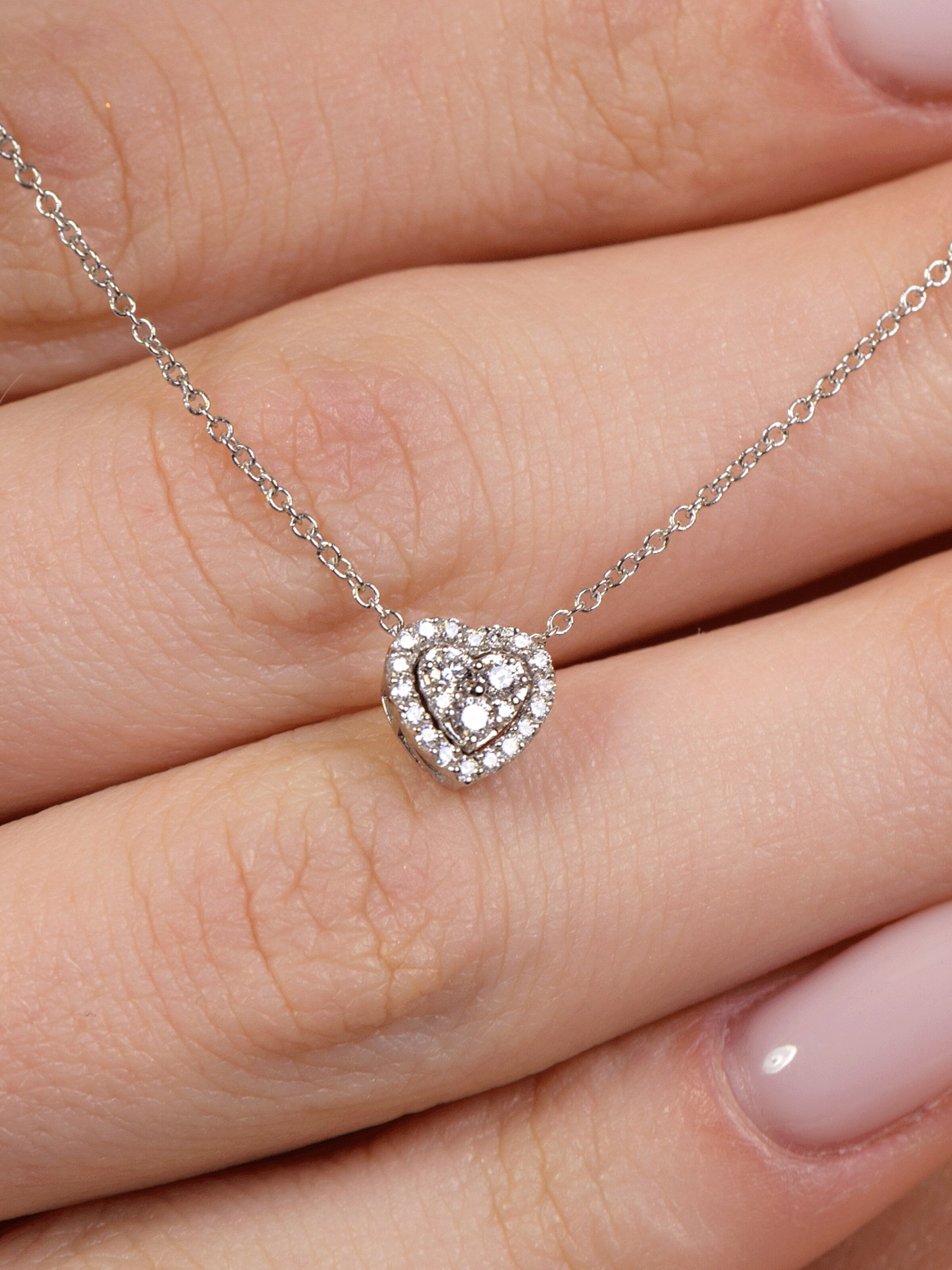 57emozioni Ketting 'Diamond' in Zilver