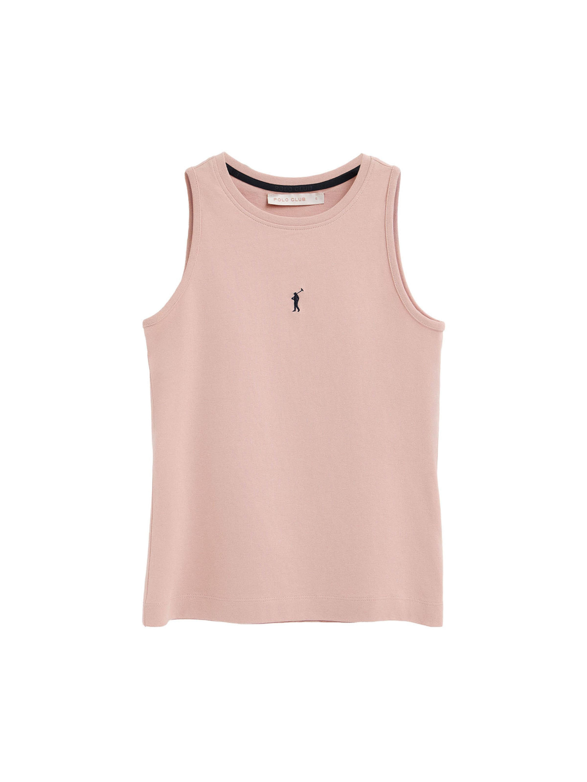 Polo Club Top 'RIGBY' in Pink: front